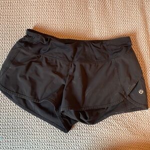 Lululemon Spedup 2.5 shorts